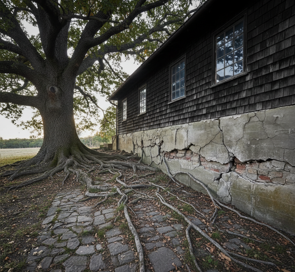 Structural Damage By Tree Roots Tree Roots Damaging Foundation: Warning Signs & Fixes